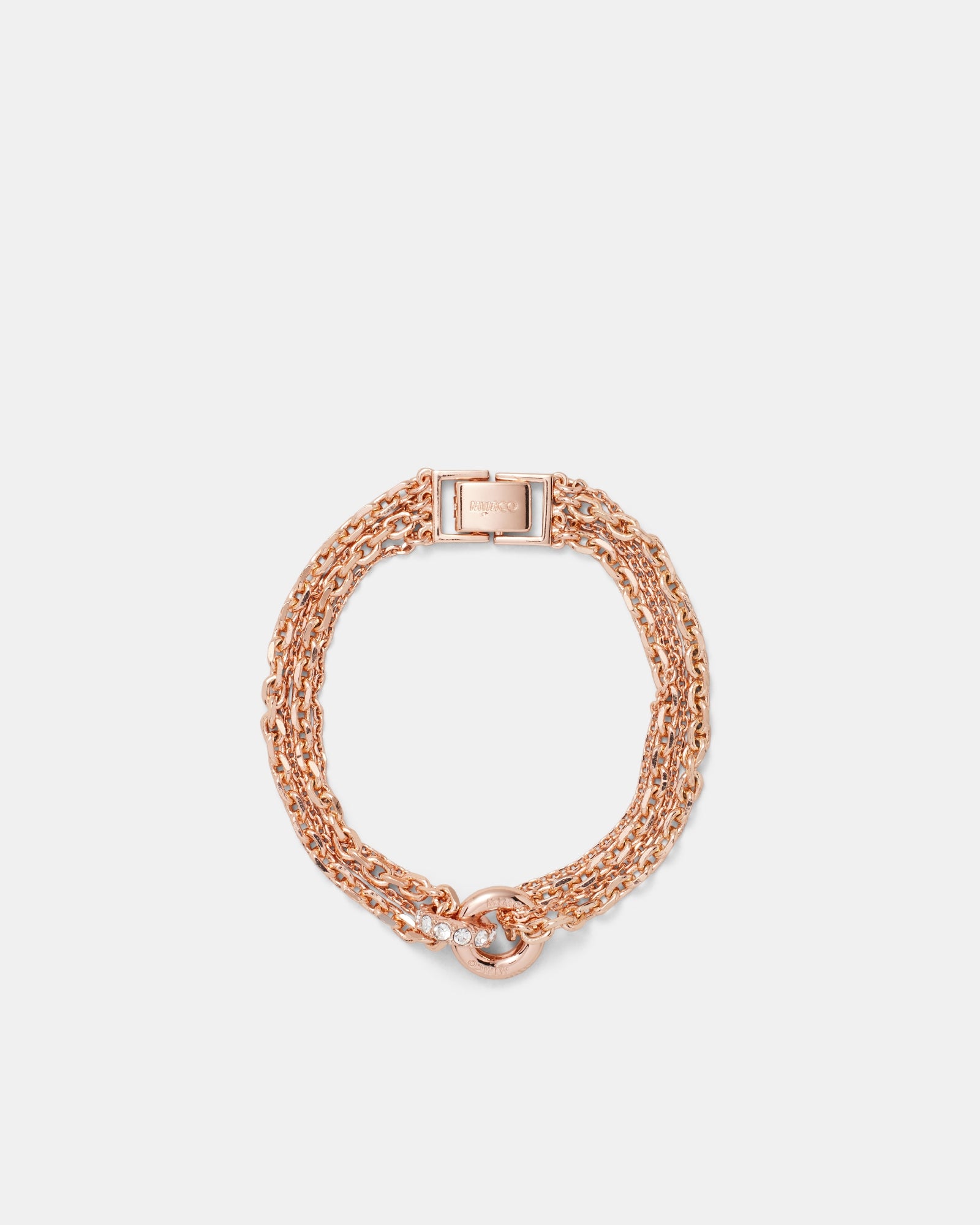 Circulate Multi Chain Bracelet - Rose Gold