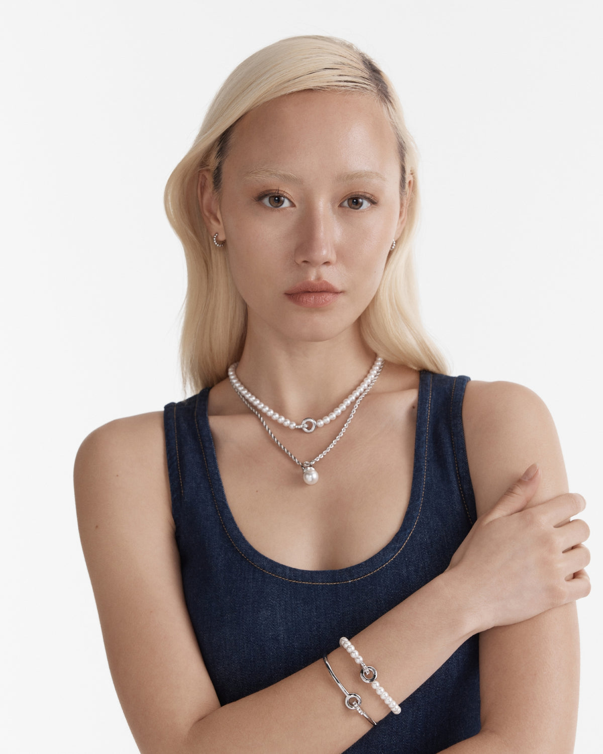 Circulate Bangle - Silver