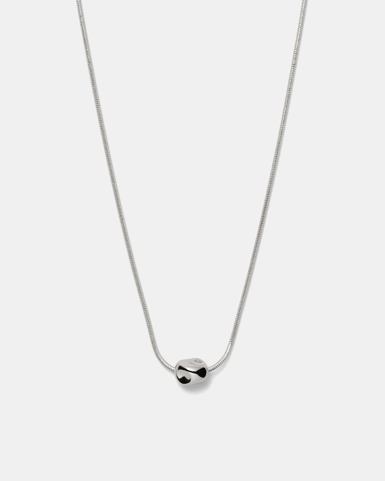 What A Treasure Pendant Necklace - Silver