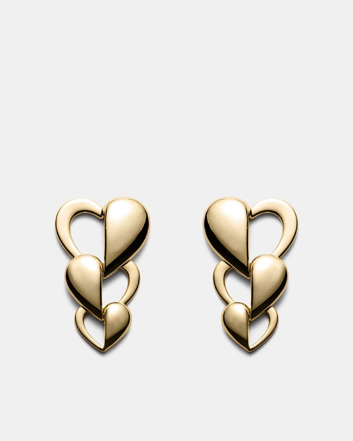 A Love Story Earrings - Gold