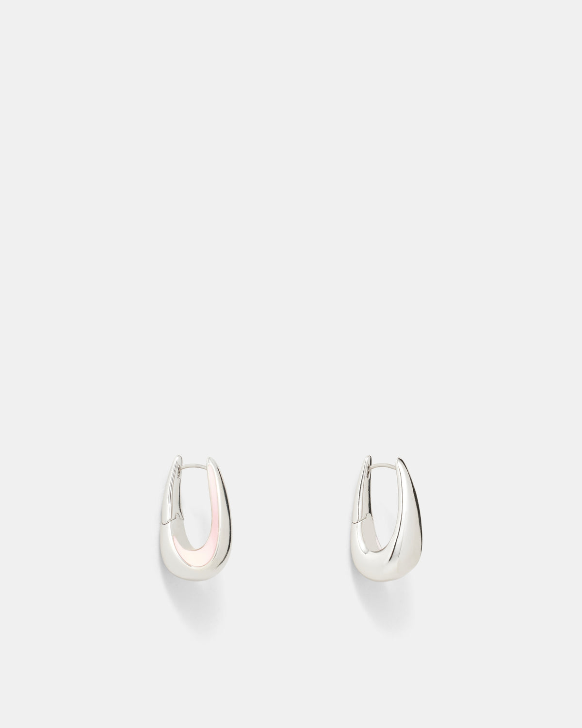 Scoop Hoop Earrings - Ballet