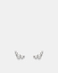 Bubble & Fizz Stud Earrings - Silver
