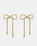 Bow & Glow Earrings - Gold