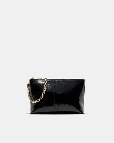 Mayara Clutch Bag - Black Light Gold