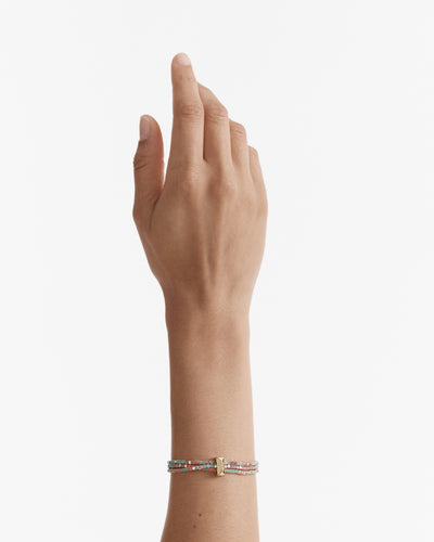 Mini Shimmy Bracelet - Turquoise