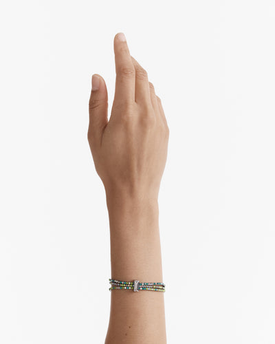 Mini Shimmy Bracelet - Neon Green