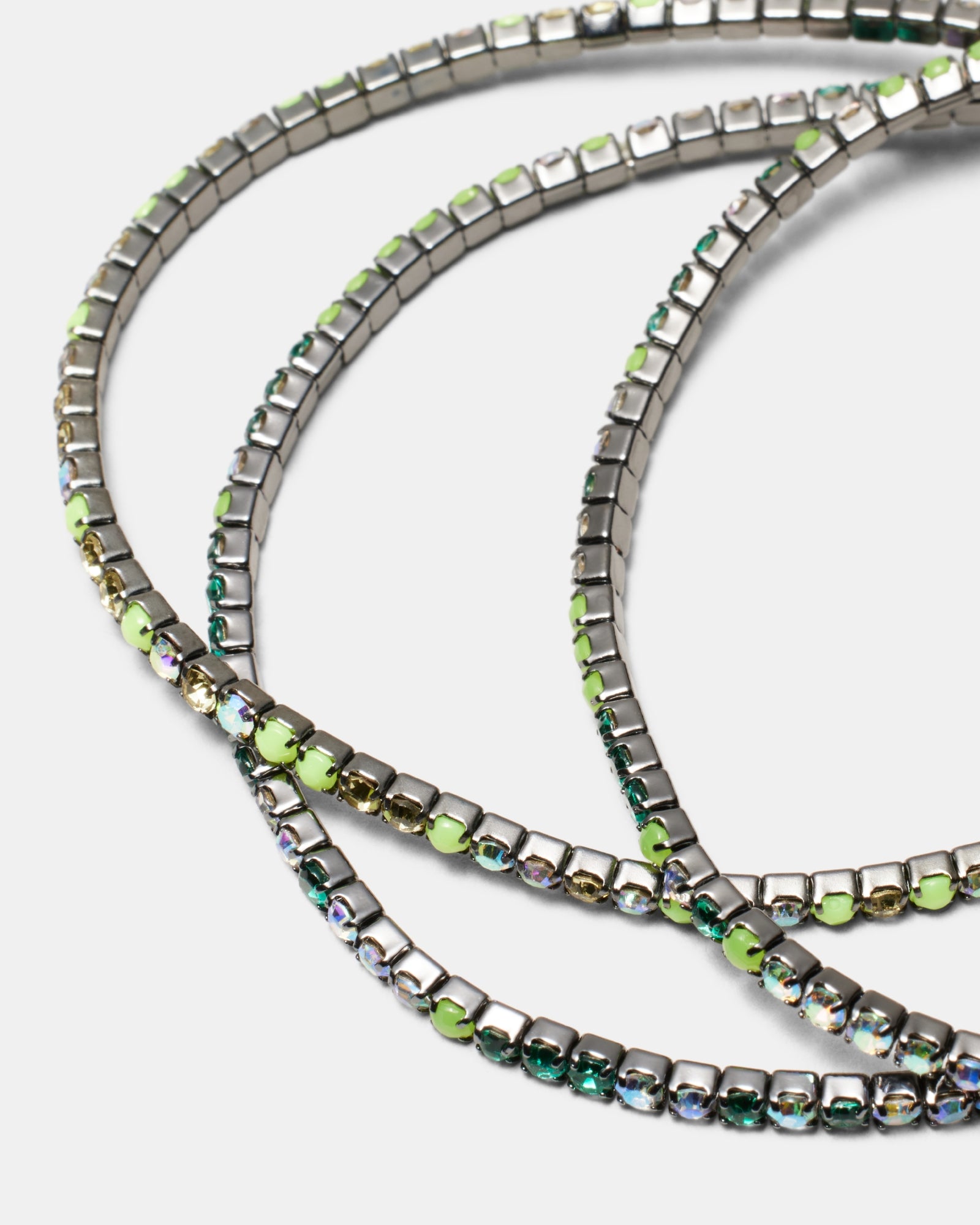 Mini Shimmy Bracelet - Neon Green