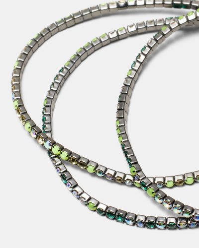 Mini Shimmy Bracelet - Neon Green