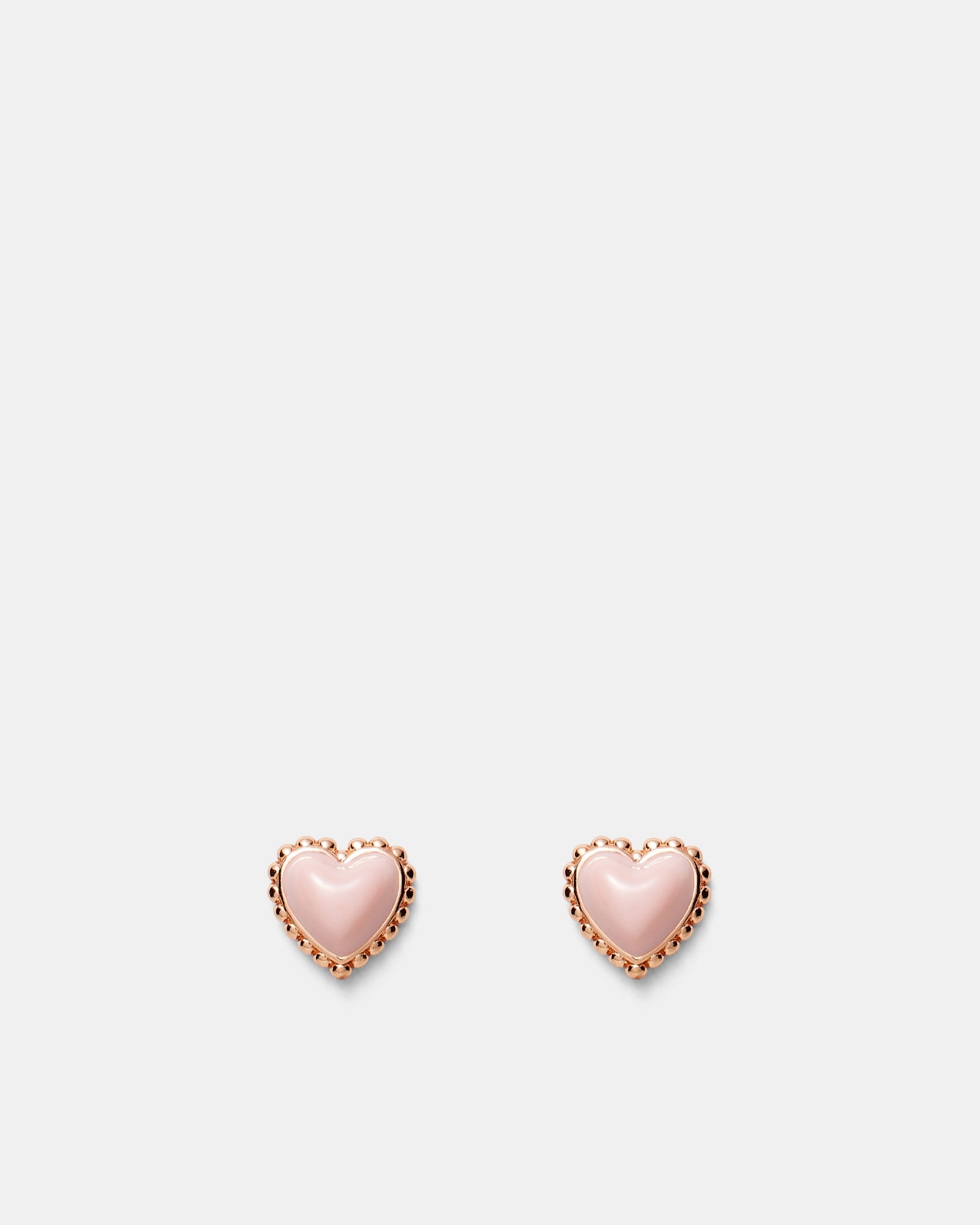 En Pointe Mini Stud Earrings - Pink