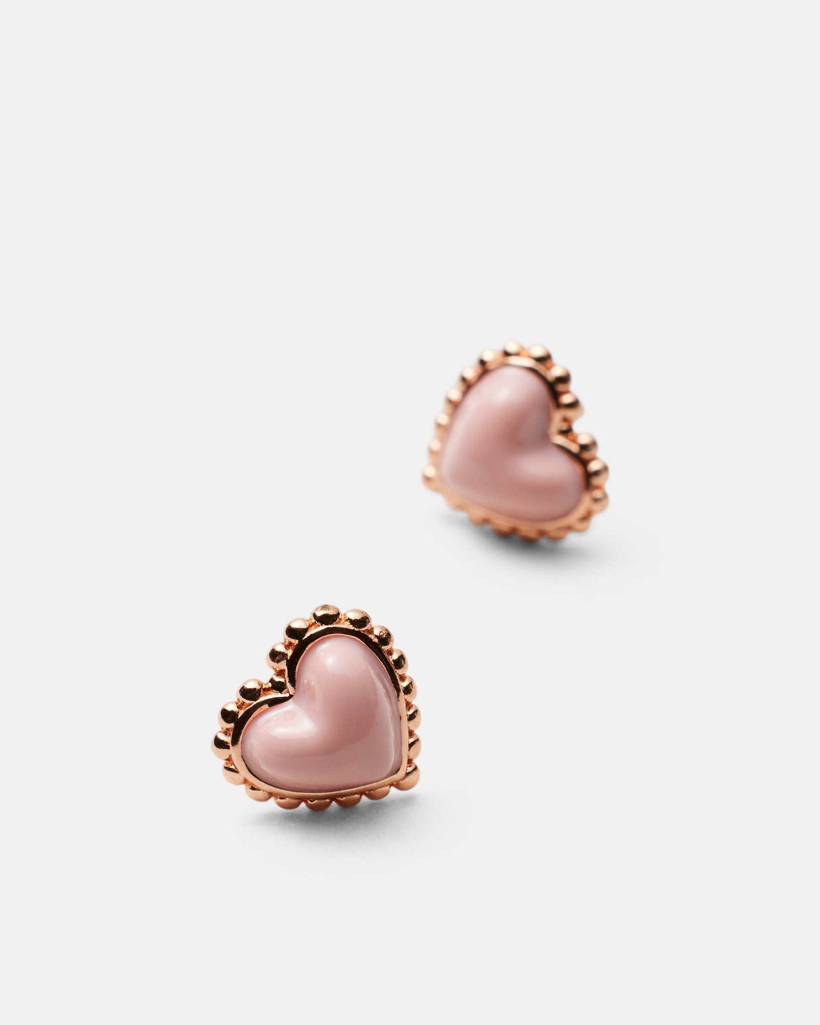 En Pointe Mini Stud Earrings - Pink