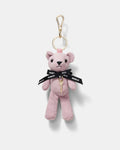 Teddy Bear Bag Charm - Pink