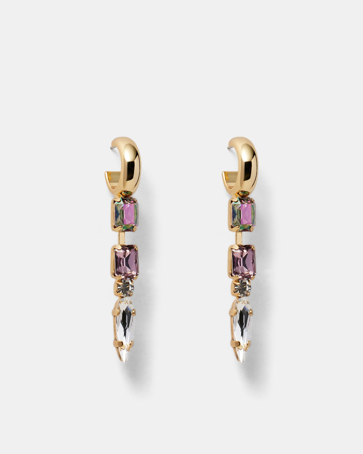 So Ornate Earrings - Rouge Noir