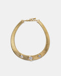 Penny Collar Necklace - Gold Silver