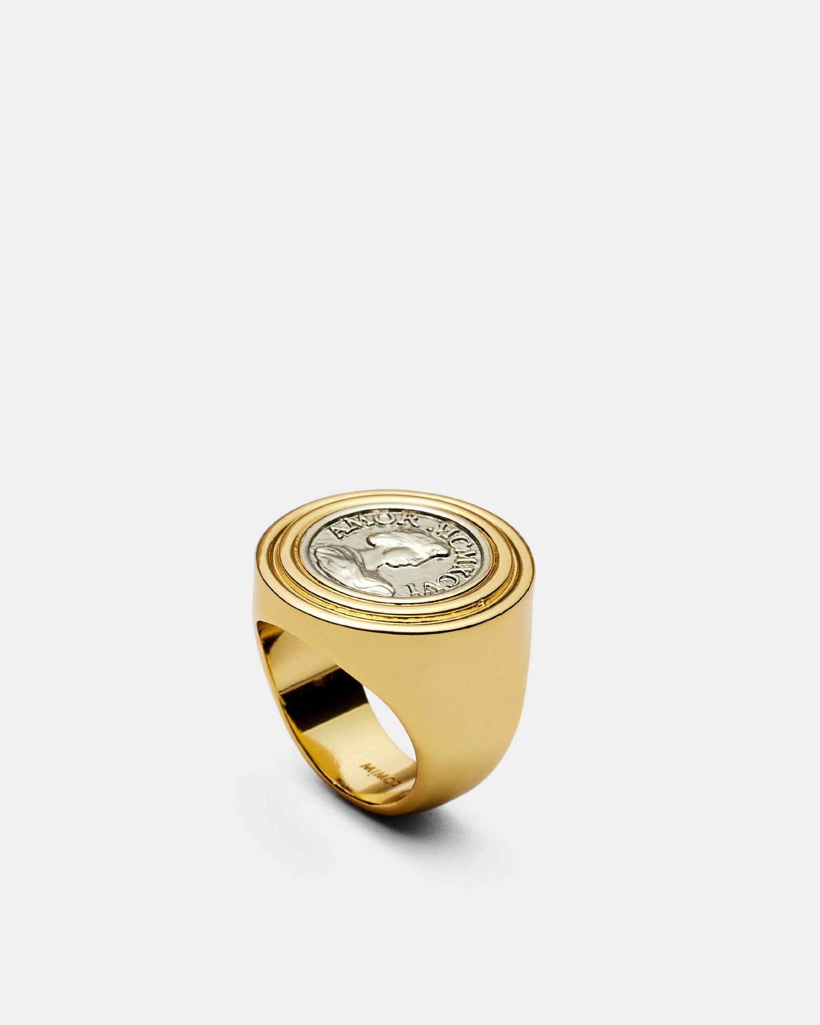 Penny Ring - Gold Silver