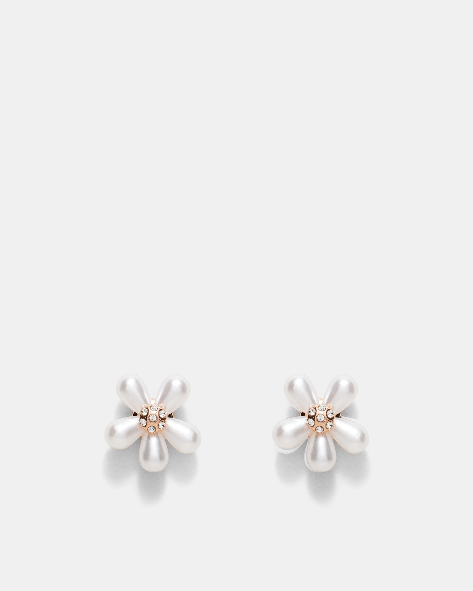 Blossom Stud Earrings - Rose Gold
