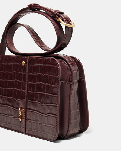 Metro Crossbody Bag - Cherry