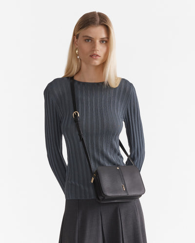 Metro Crossbody Bag - Black
