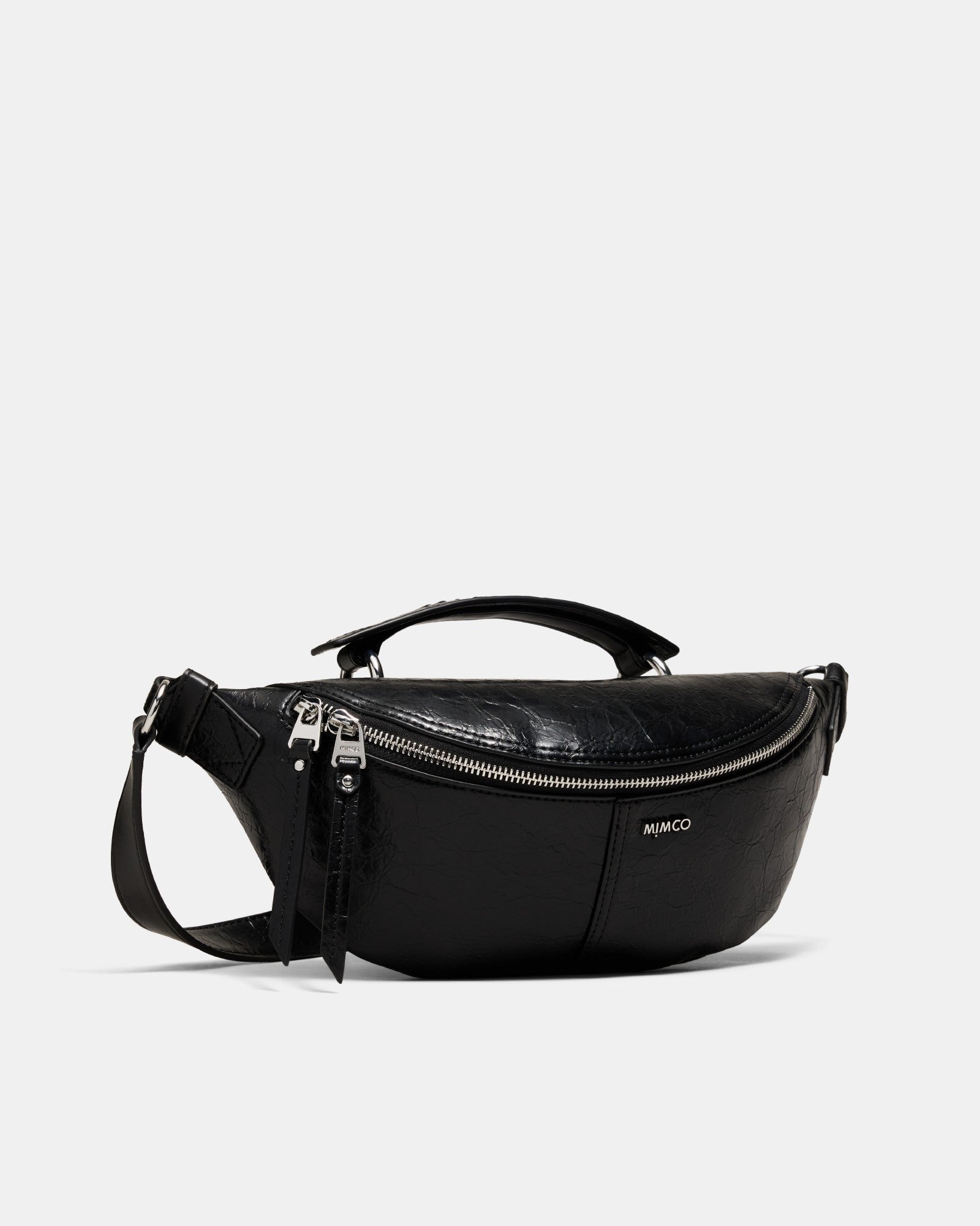 Lens Sling Crossbody Bag - Black