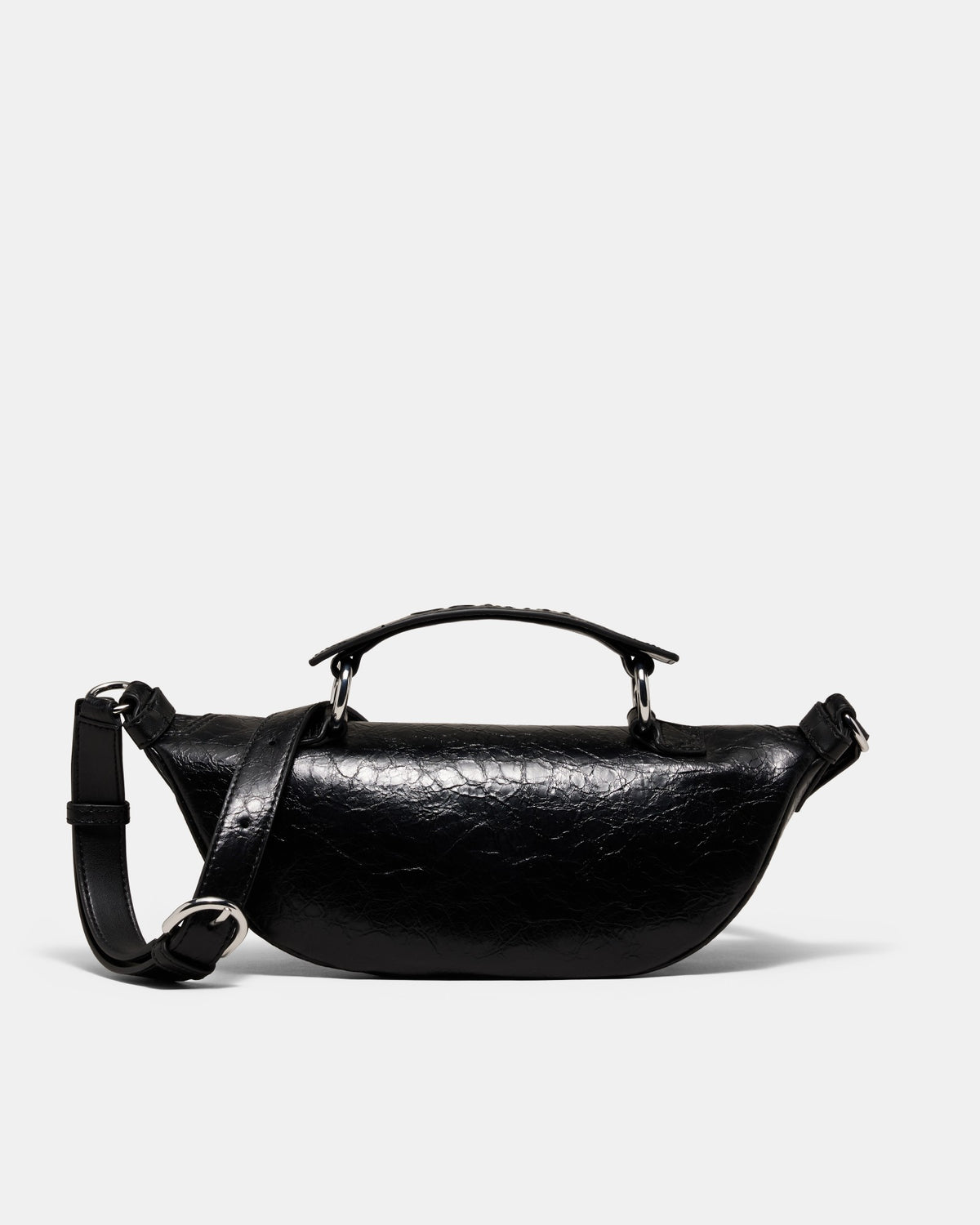 Lens Sling Crossbody Bag - Black