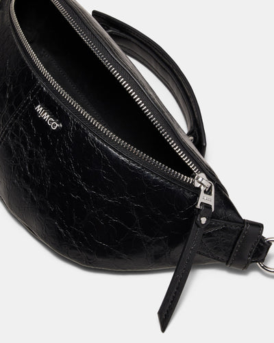 Lens Sling Crossbody Bag - Black