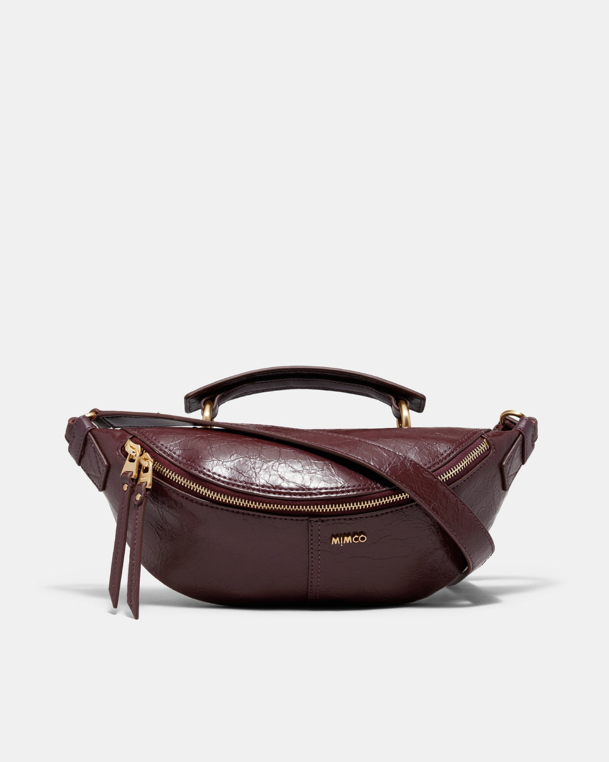 Lens Sling Crossbody Bag - Rouge Noir