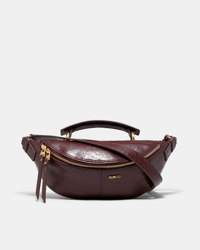 Lens Sling Crossbody Bag - Rouge Noir