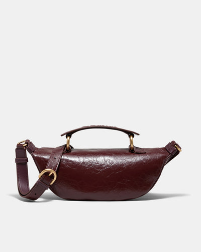 Lens Sling Crossbody Bag - Rouge Noir