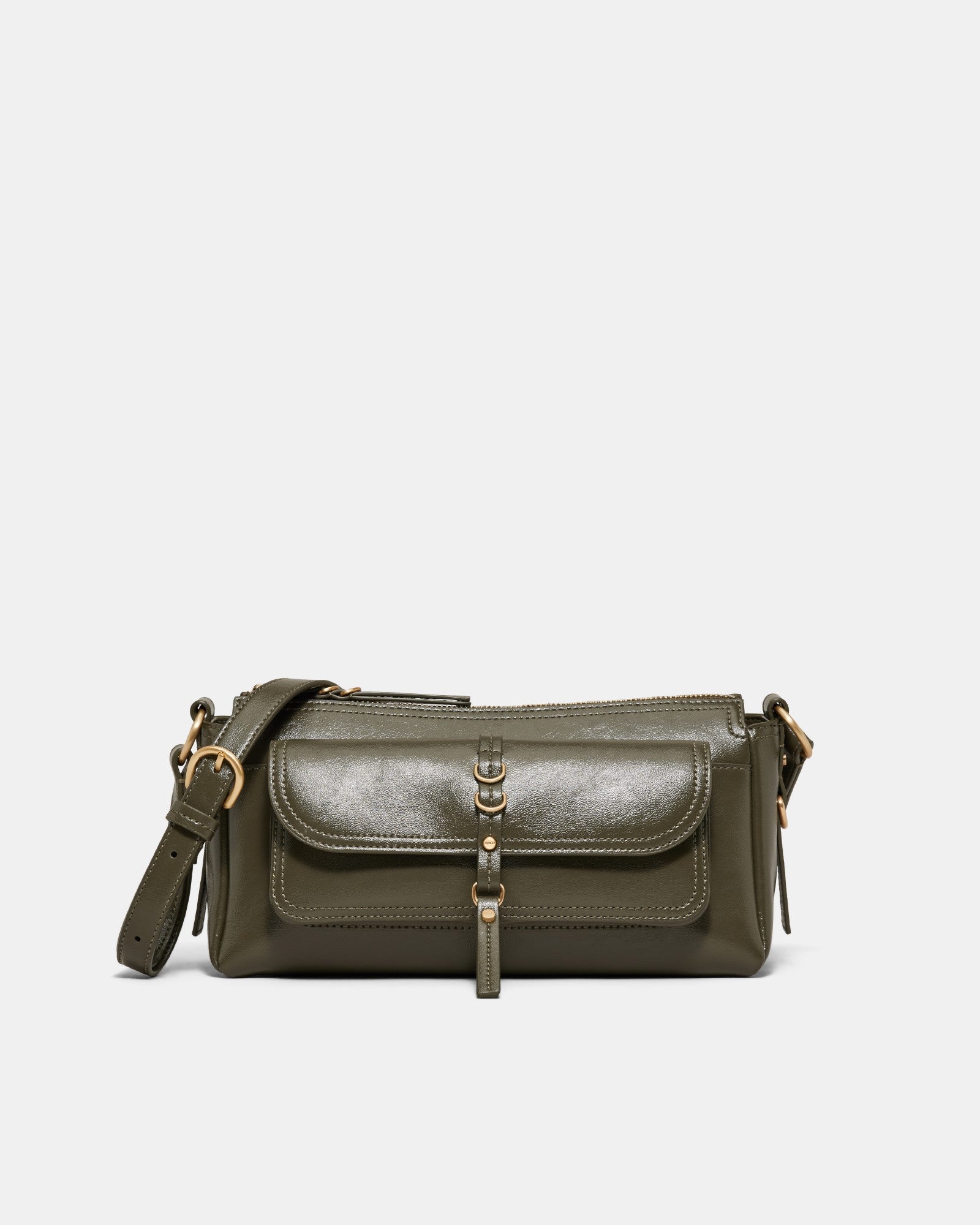 Silvie Crossbody Bag - Dark Olive