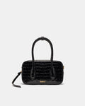 Jolene Mini Bowler Bag - Black