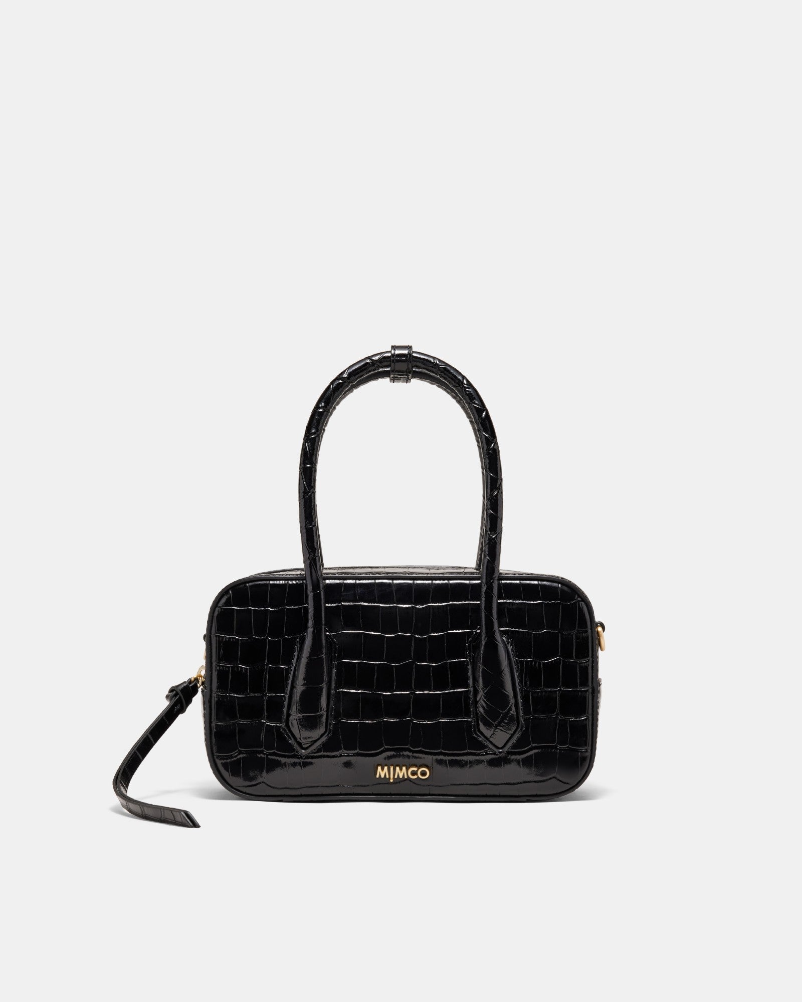 Jolene Mini Bowler Bag - Black