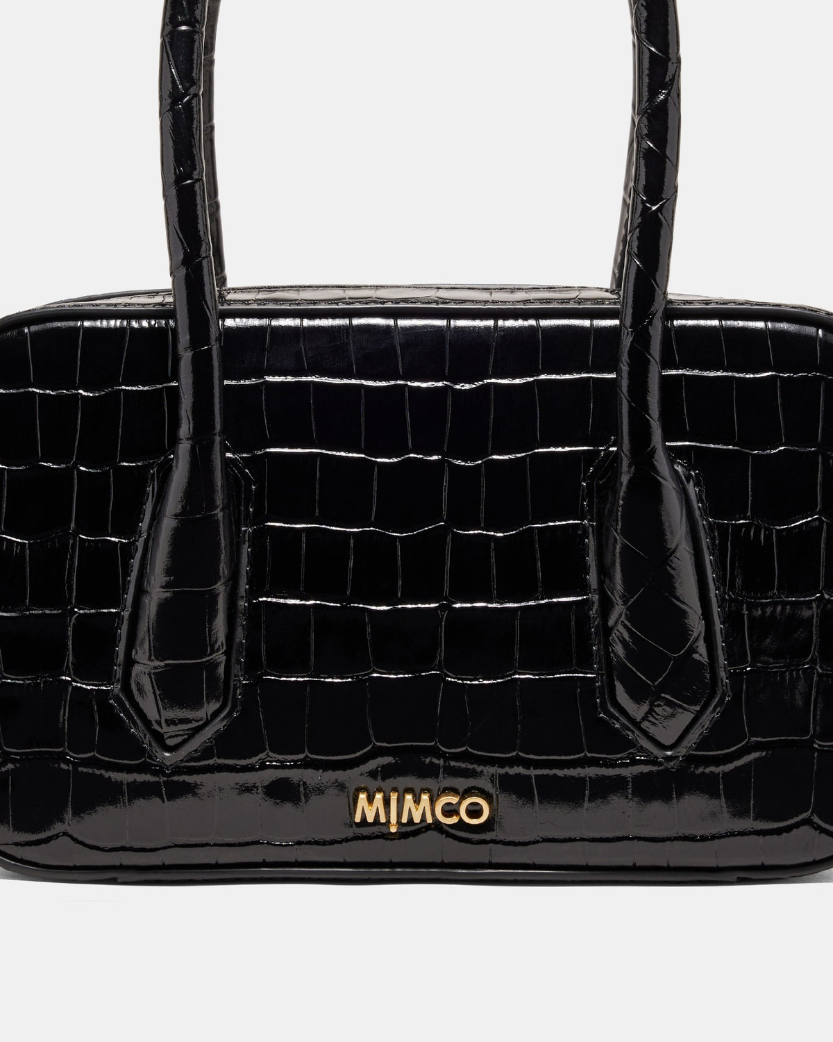 Jolene Mini Bowler Bag - Black