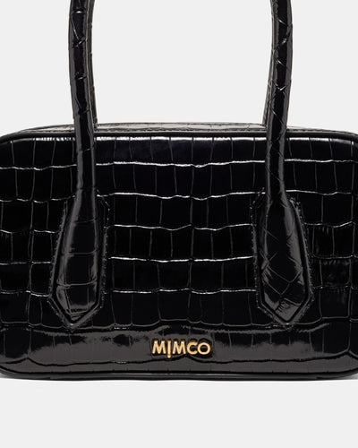 Jolene Mini Bowler Bag - Black