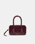 Jolene Mini Bowler Bag - Cherry