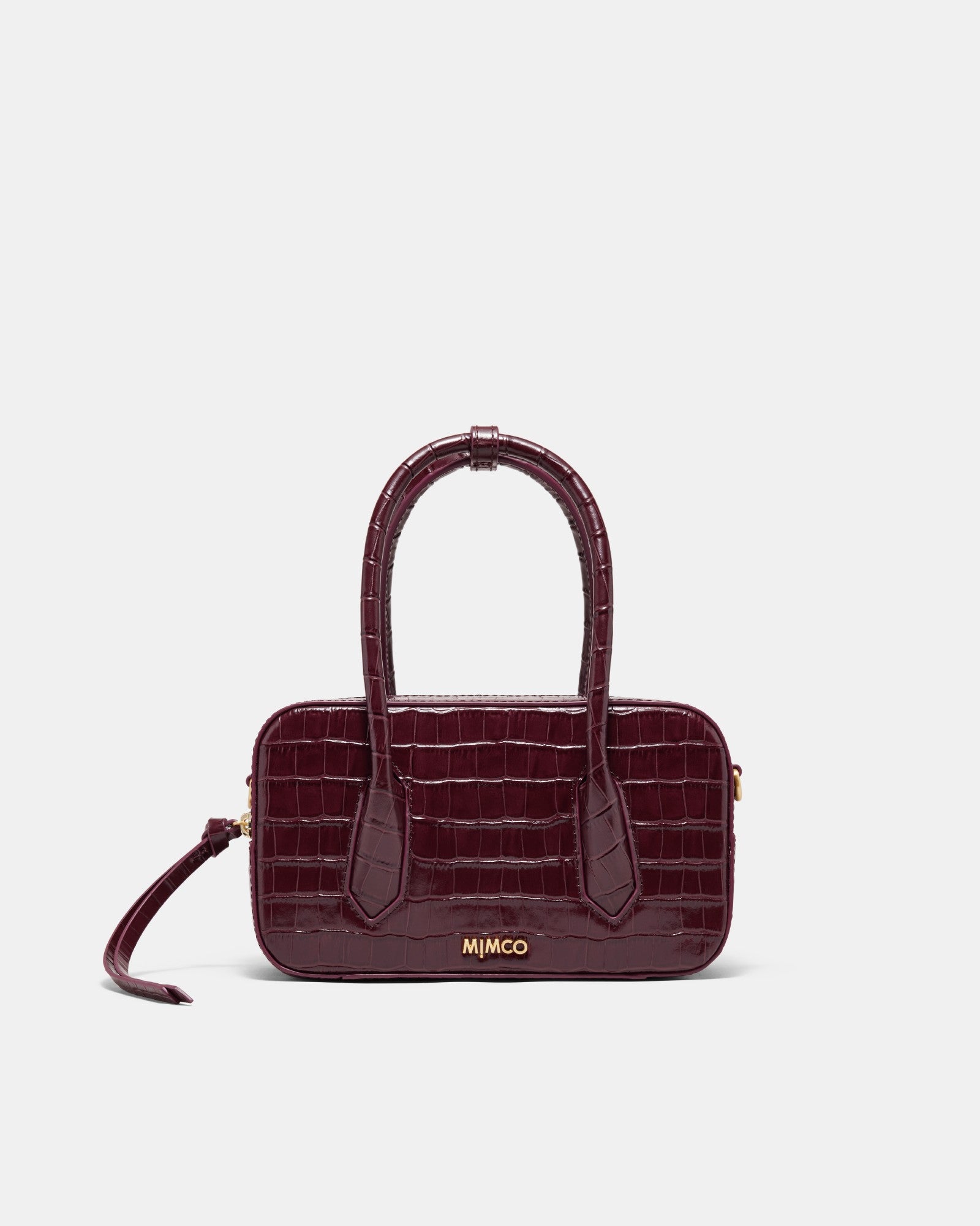 Jolene Mini Bowler Bag - Cherry