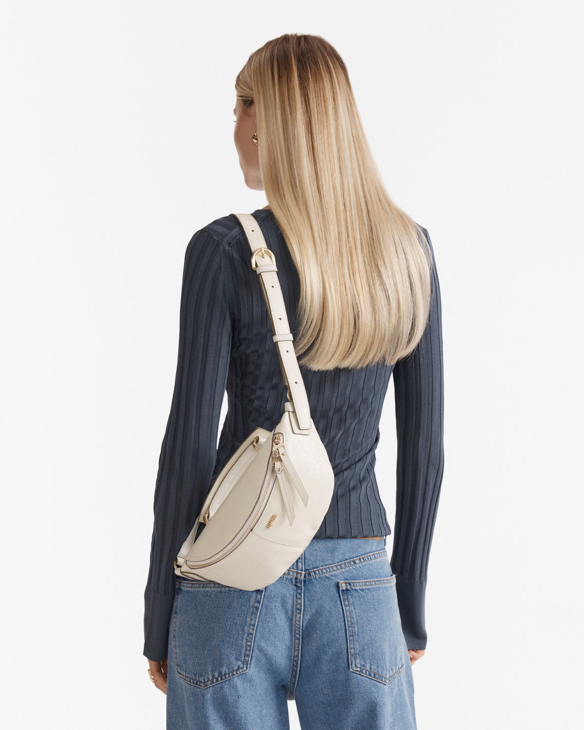 Lens Sling Crossbody Bag - Alabaster