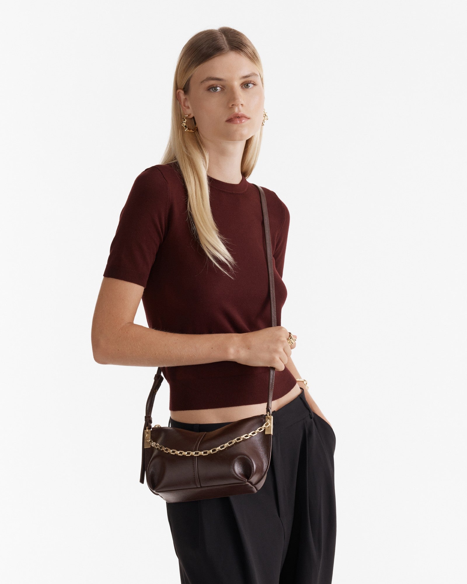 Mayara Crossbody Bag - Brandy