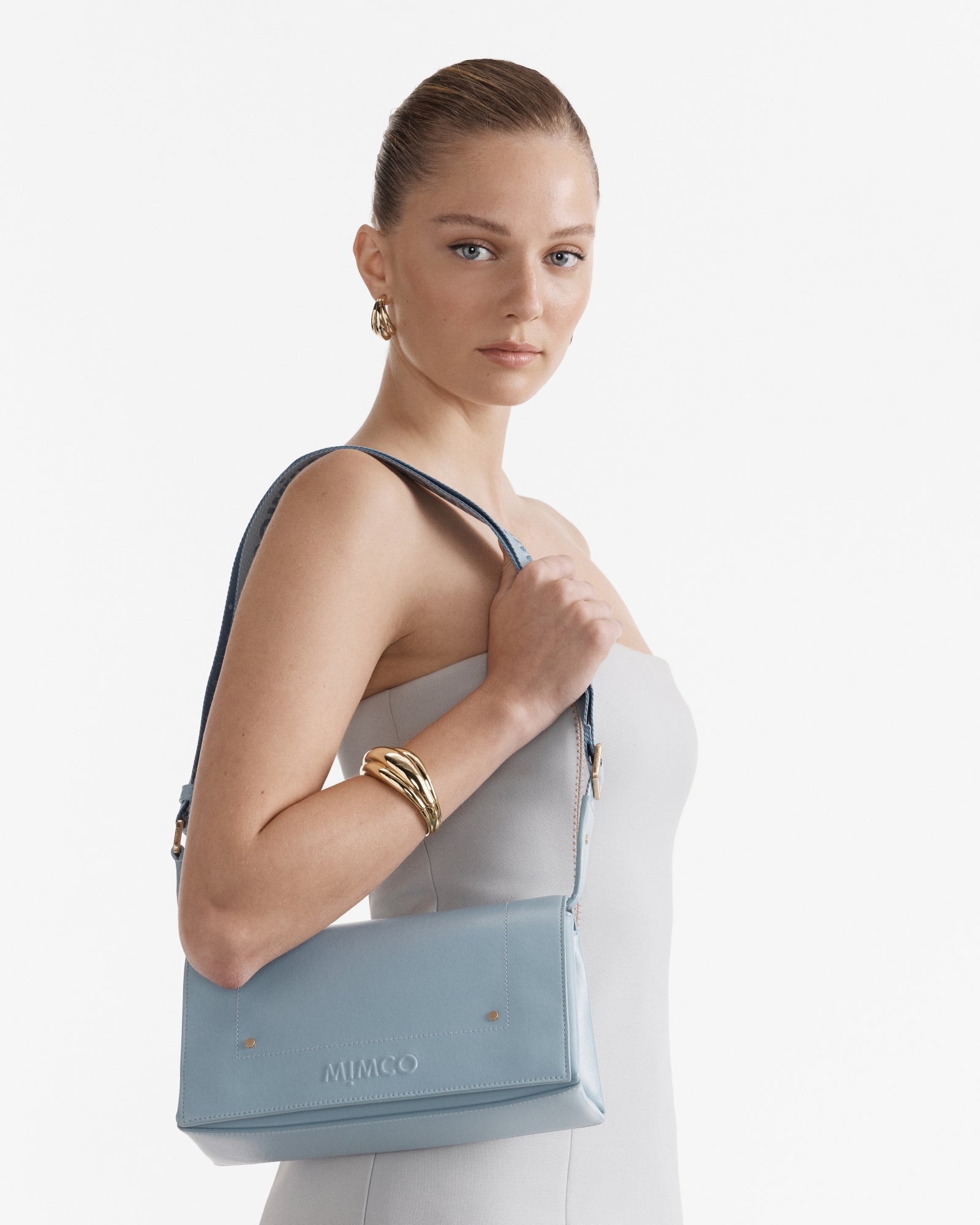Cremorne Crossbody Bag - Powder Blue