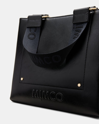 Cremorne Mini Tote Bag - Black Light Gold