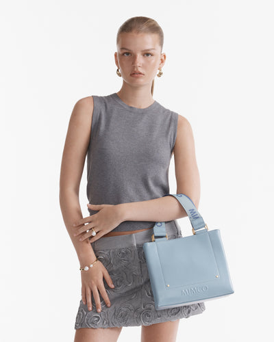 Cremorne Mini Tote Bag - Powder Blue