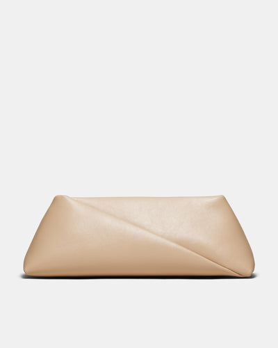 Prism Clutch Bag - Biscuit