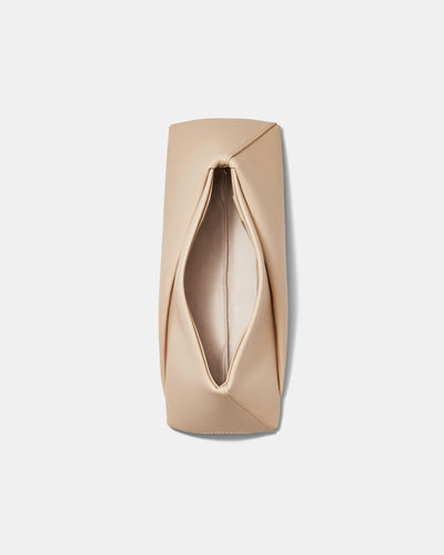 Prism Clutch Bag - Biscuit