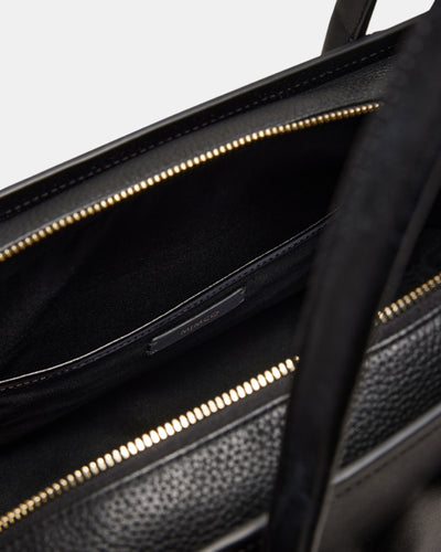 Darcy Tote Bag - Black Light Gold