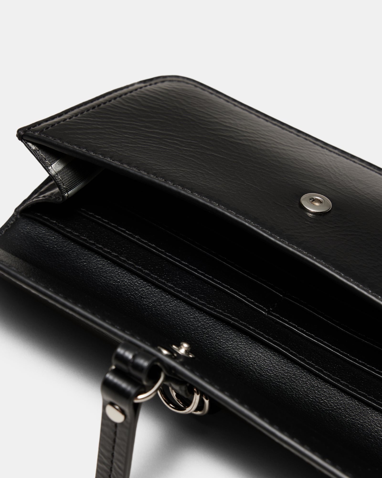Silvie Wallet - Black Silver