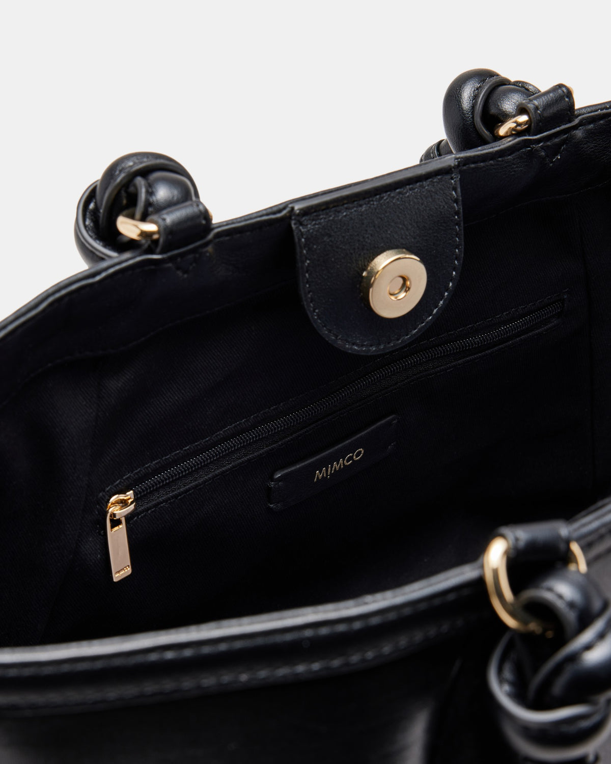 Yasmine Mini Tote Bag - Black