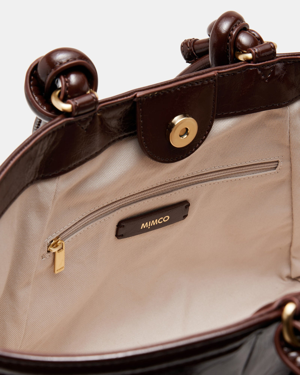 Yasmine Mini Tote Bag - Bitter Chocolate