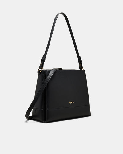 Fitzroy Hobo Bag - Black Light Gold