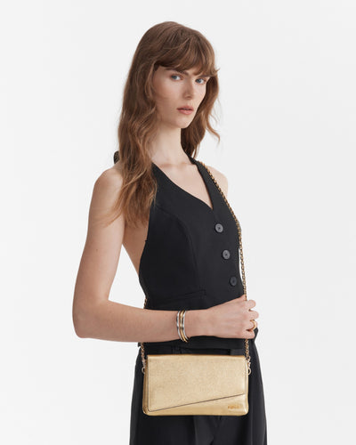 Drift Crossbody Bag - Light Gold