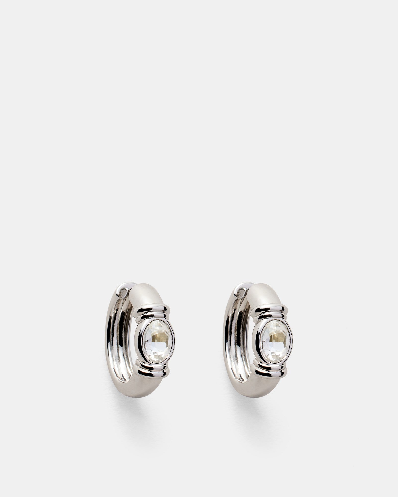 An Enchantment Hoop Earrings - Silver