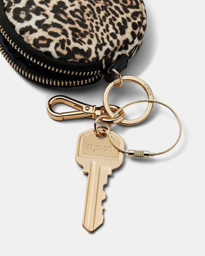 Radiate Bag Charm - Leopard