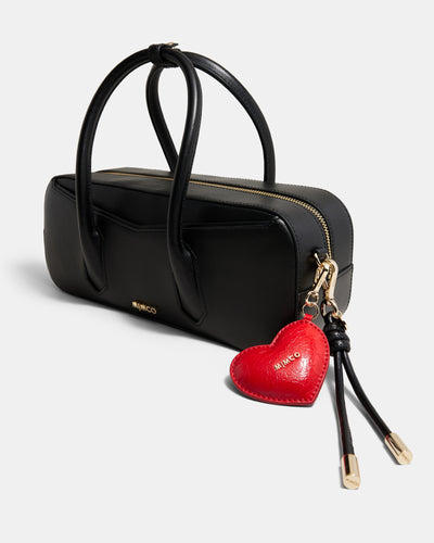 The Knot Keyring - Black Light Gold